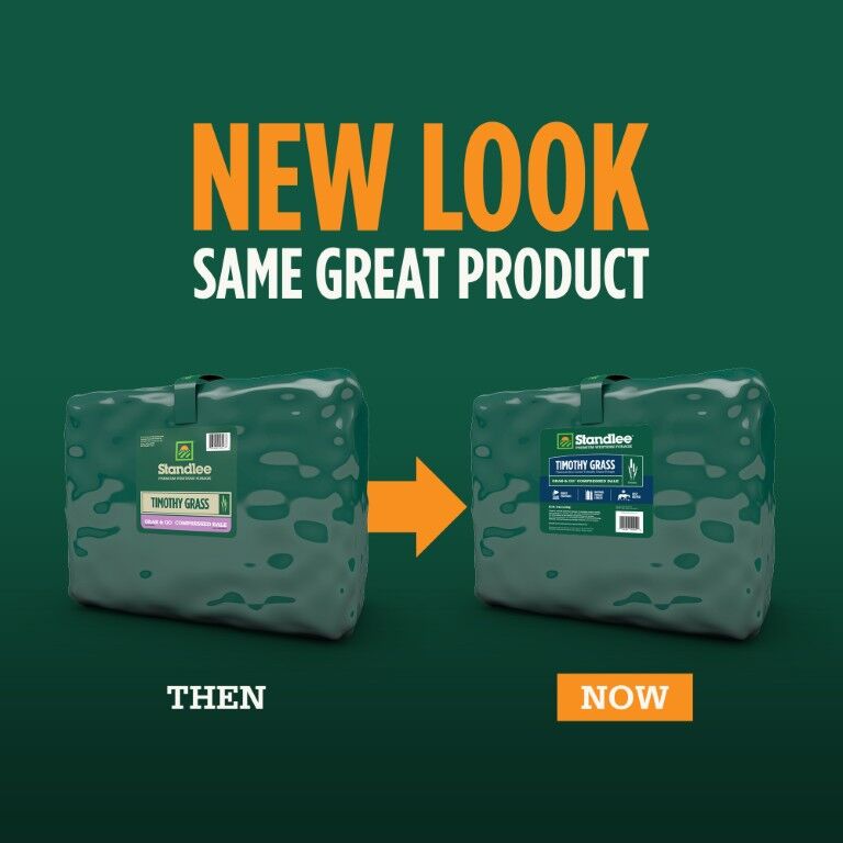 Standlee Premium Timothy Grass Grab & Go Compressed Hay Bale