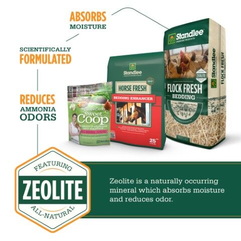 Standlee Premium Products Flock Fresh Animal Bedding, 2-Cu Ft