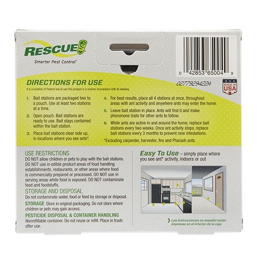 RESCUE! Ant Baits, 4-Pk