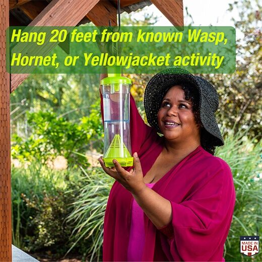 RESCUE! W-H-Y Trap for Wasps, Hornets & Yellowjackets