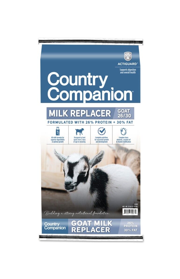 Country Companion Goat 26/30 Milk Replacer, 25-Lb