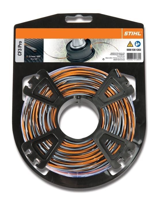 STIHL CF3 Pro Trimmer Line, .105 in. x 88 ft.