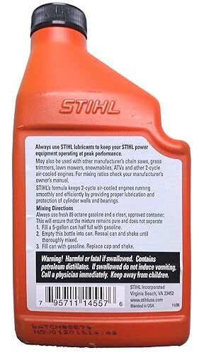 STIHL High Performance 2-Cycle Engine Oil, 12.8-Oz