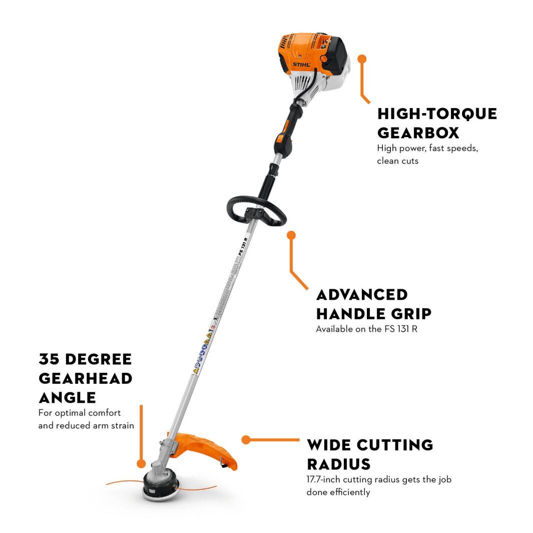 STIHL FS 131 R Gas String Trimmer, 16.5 in.