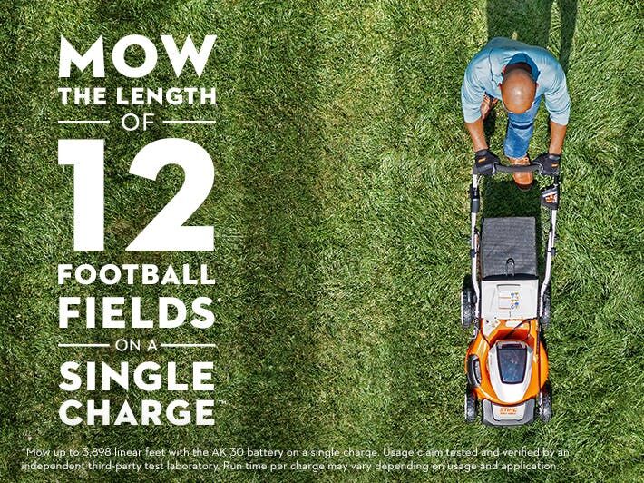 STIHL RMA 460 V 19-In Battery Powered Walk Behind Lawn Mower (Tool Only)