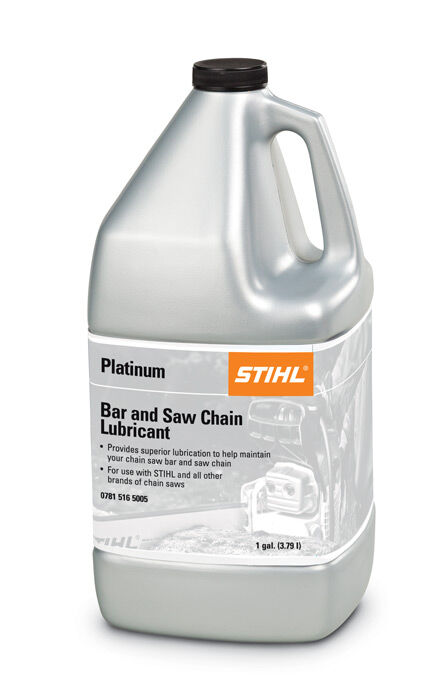 A Bar and Chain Oil Formulated to Adhere and Reduce Wear to the Chainsaws Bar and Chain