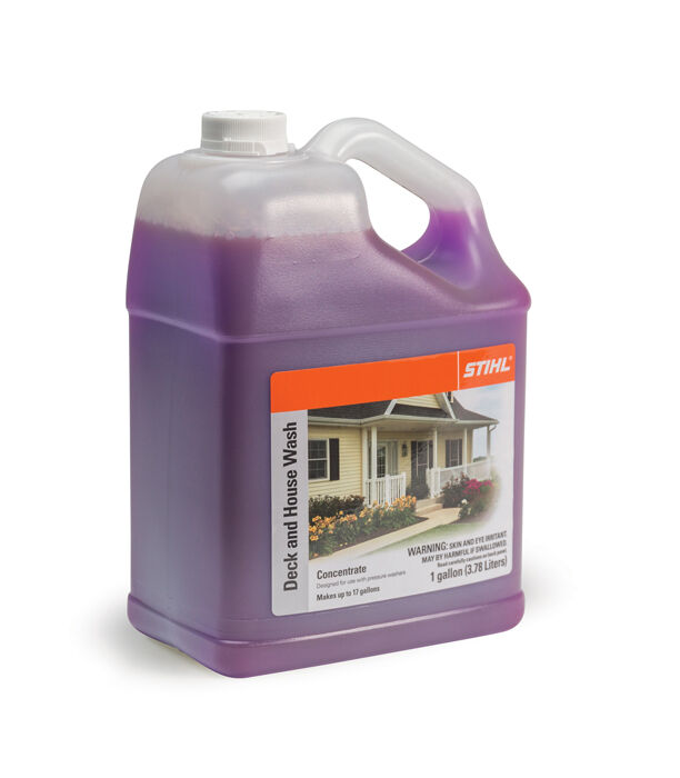 A Pressure Washer Detergent Ideal for Removing Mildew Stains Chalk Buildup on Paint and More