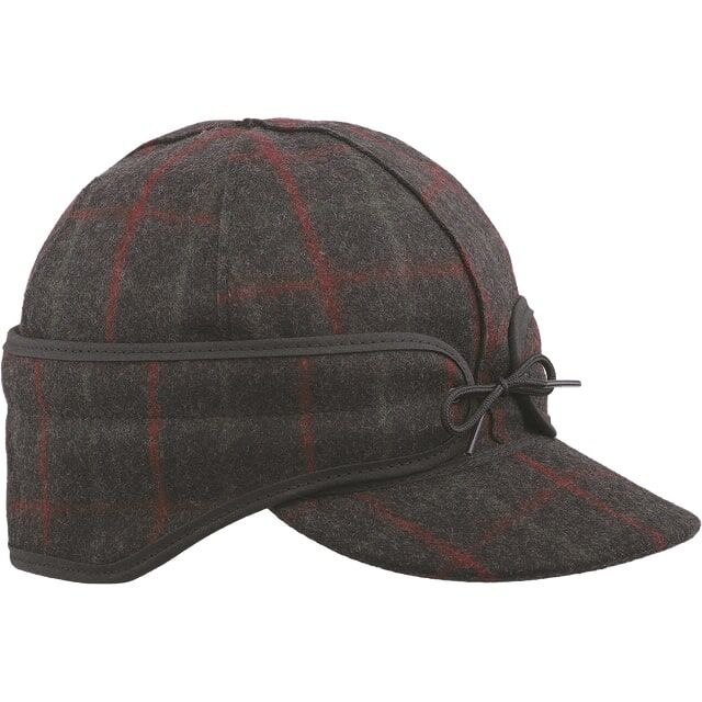 Stormy Kromer Men's The Midway Cap in Adirondack Plaid