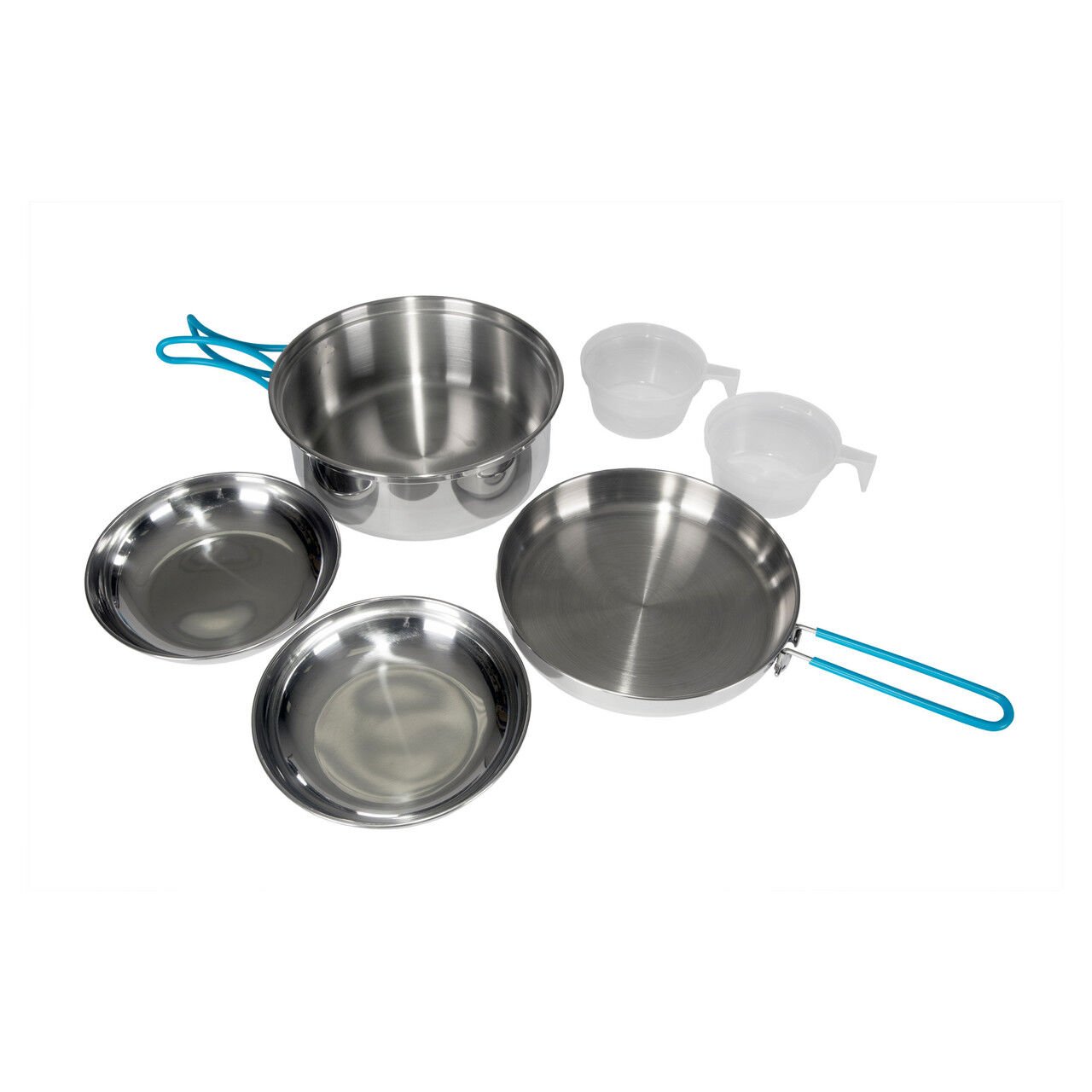 Stansport 2 Person Stainless Steel Camping Cook Set