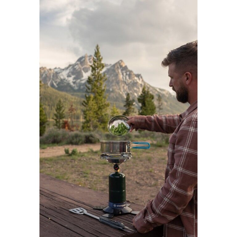 Stansport 2 Person Stainless Steel Camping Cook Set