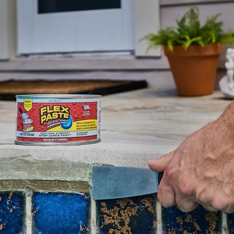 Flex Paste White Rubberized Paste, 1-Lb