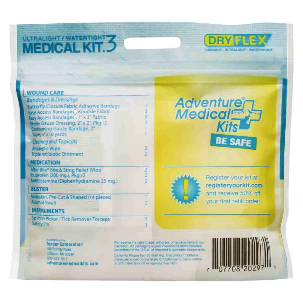 Adventure Medical Kits Ultralight / Watertight Medical Kit .3