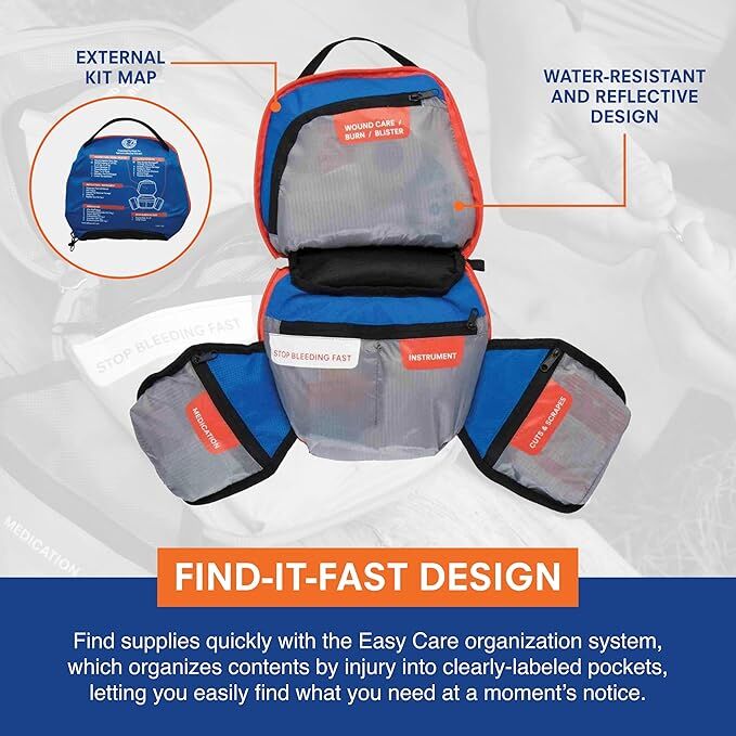 Adventure Medical Kits Backpacker Medical Kit, 96-Pc