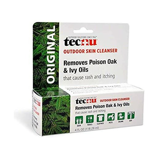Tecnu Outdoor Skin Cleanser for Poison Ivy, 4-Oz