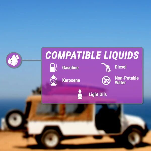 Tera Pump Auto-Stop Battery Powered Fuel Transfer Pump