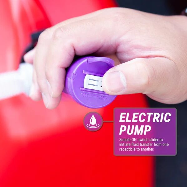 Tera Pump Auto-Stop Battery Powered Fuel Transfer Pump