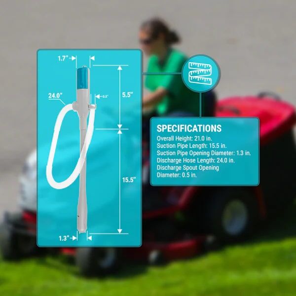 TeraPump Battery Powered Fuel Transfer Pump
