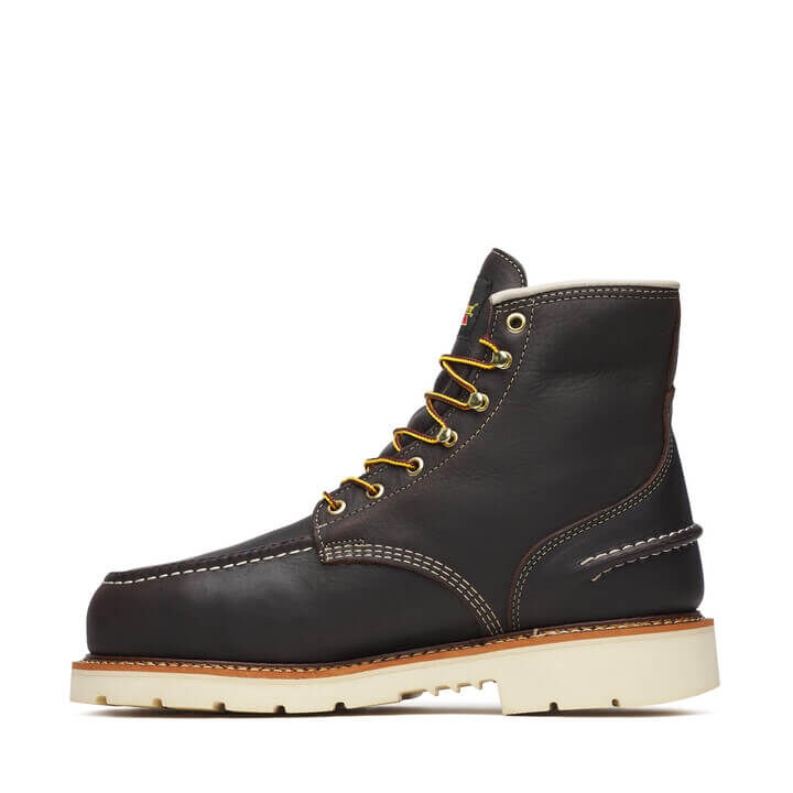 Thorogood Men's 1957 Series Moc Toe 6-In Waterproof Briar Pitstop Steel Toe Boot