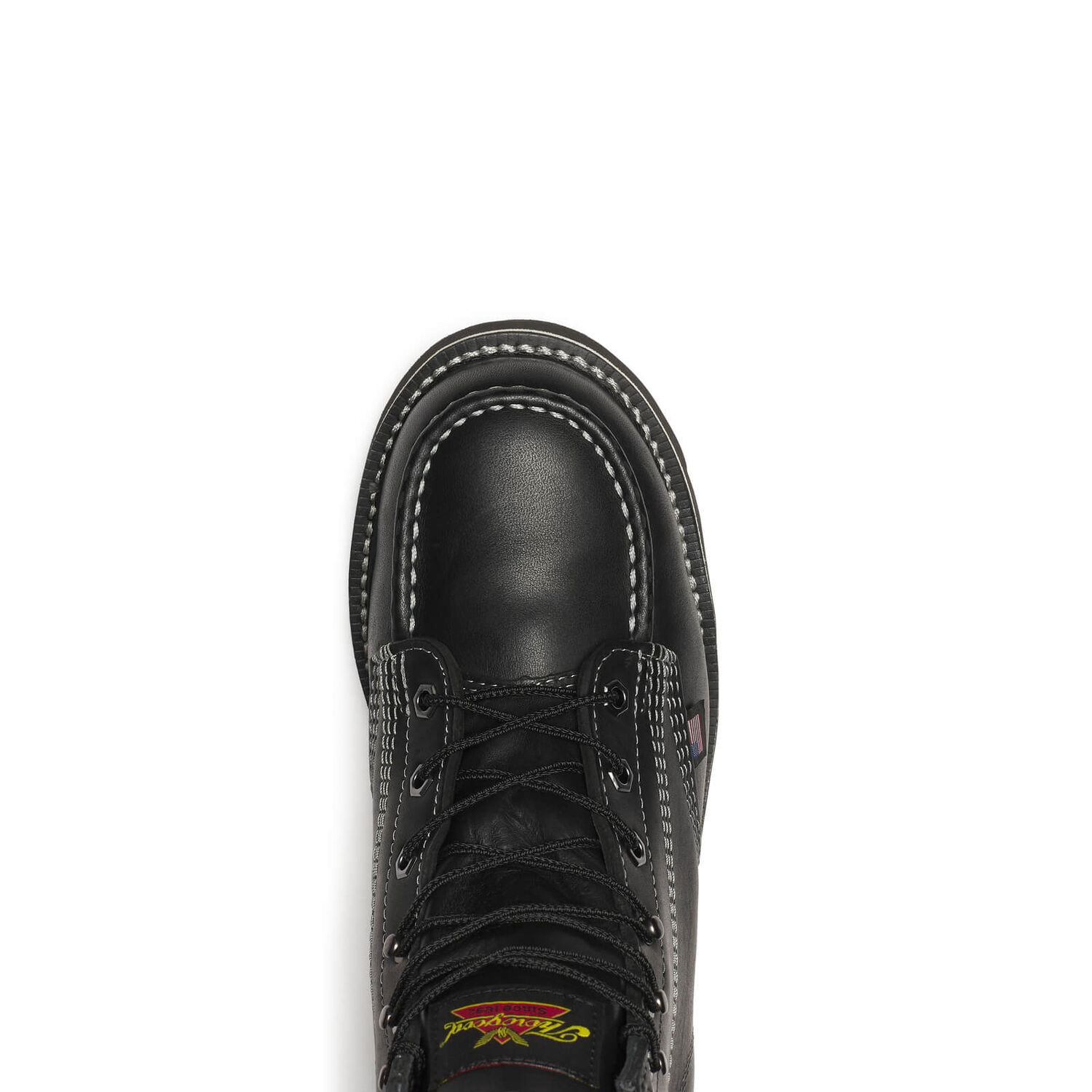 Thorogood Men's MIDNIGHT SERIES 6-In Black Moc Toe Boot