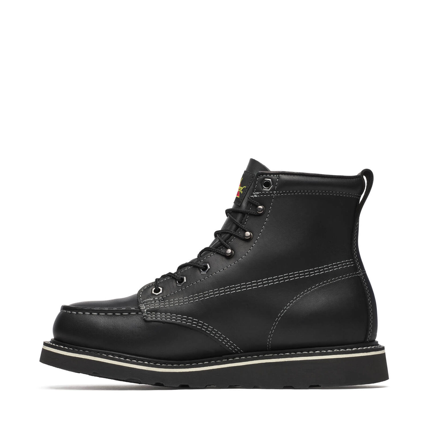 Thorogood Men's MIDNIGHT SERIES 6-In Black Moc Toe Boot