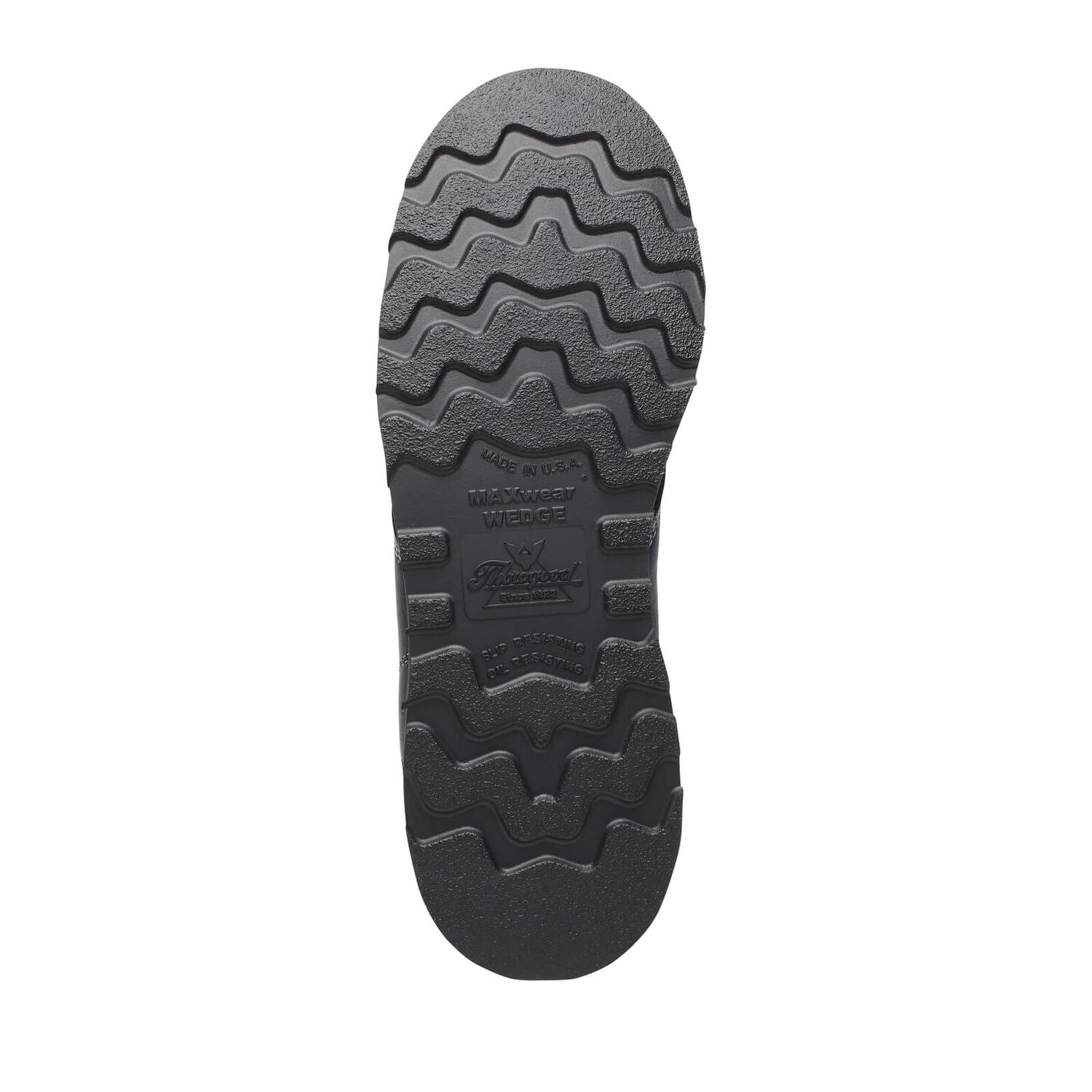 Thorogood Men's MIDNIGHT SERIES 6-In Black Moc Toe Boot