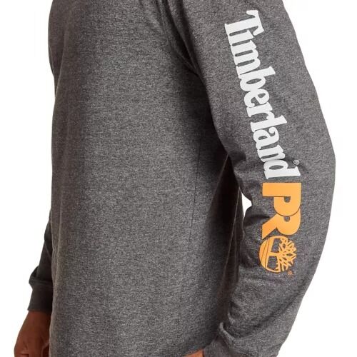 Timberland Pro Men's Logo Sleeve Base Plate Wicking T-Shirt