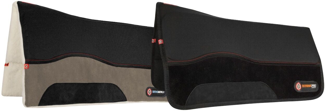 Toklat Brown T3 Microsuede Performance FlexForm Memory Foam Saddle Pad, 32-In x 32-In