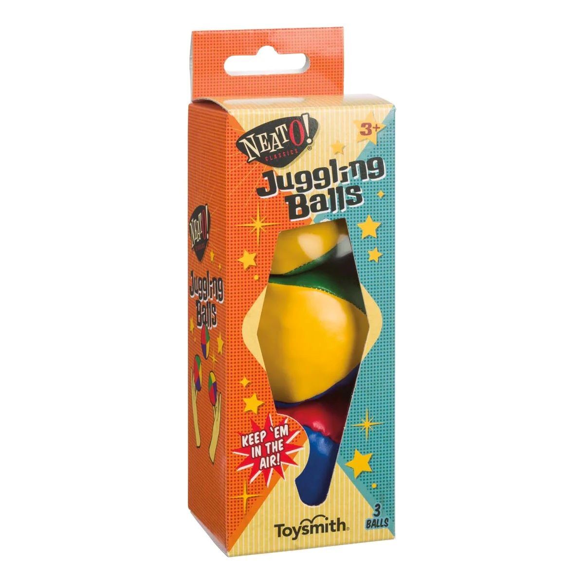 Toysmith Neato! Juggling Balls, 3-Pk