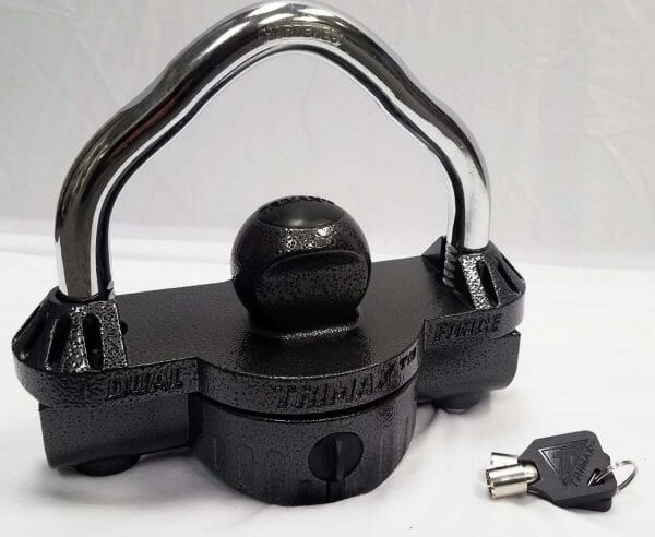 TRIMAX UMAX50D Trailer Coupler Lock, 9/16-In