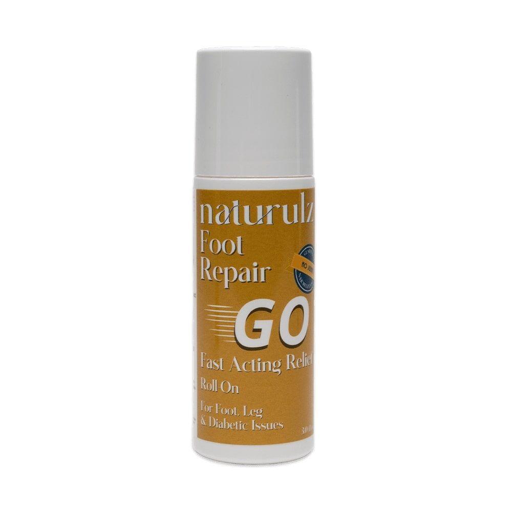 Naturulz Foot Repair GO! Roll-On, 3-Oz