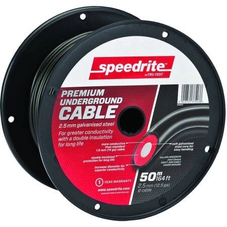 Speedrite Premium Underground Cable, 12.5-Ga X 165-Ft