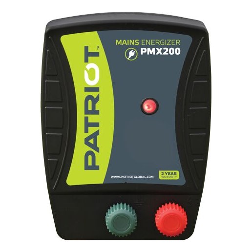 Patriot PMX200 Fence Energizer, 2.0 Joule
