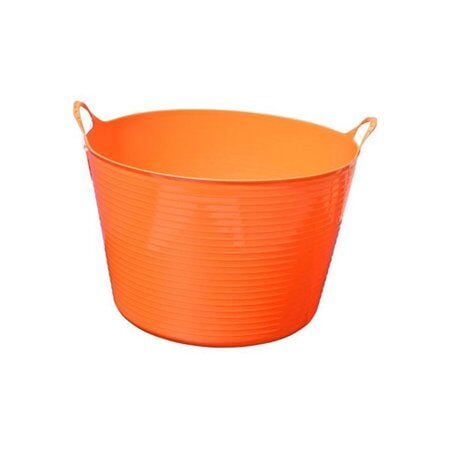Tuff Tubs Orange Flex-Tubs, 16-Gal