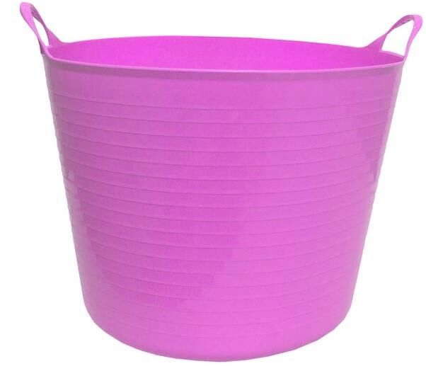 Tuff Stuff Pink Flex Tub, 16-Gal