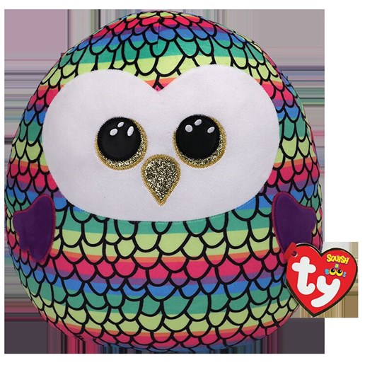 Owen Rainbow Color Owl Large