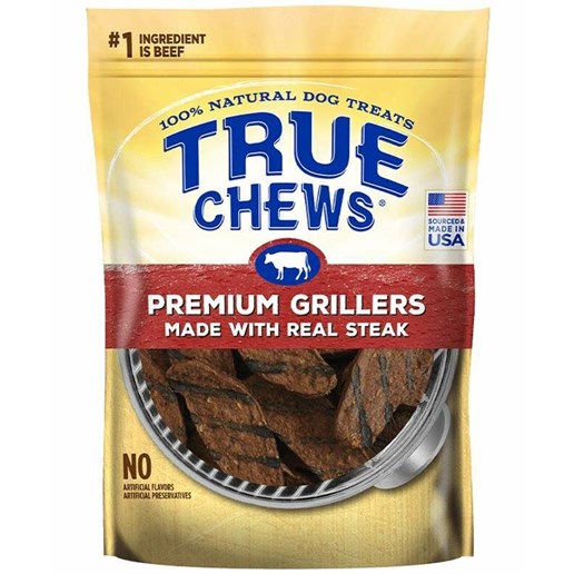 True Chews Premium Steak Grillers Dog Treats - 10 oz