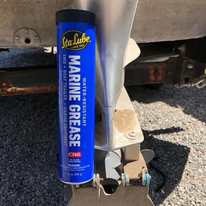 CRC Sta-Lube Marine Boat Trailer & 4x4 Wheel Bear Grease Tube, 14-Oz