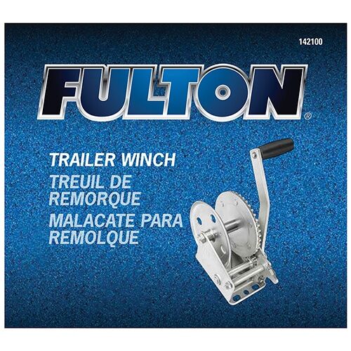 Fulton Single-Speed Trailer Winch, 1100-Lb