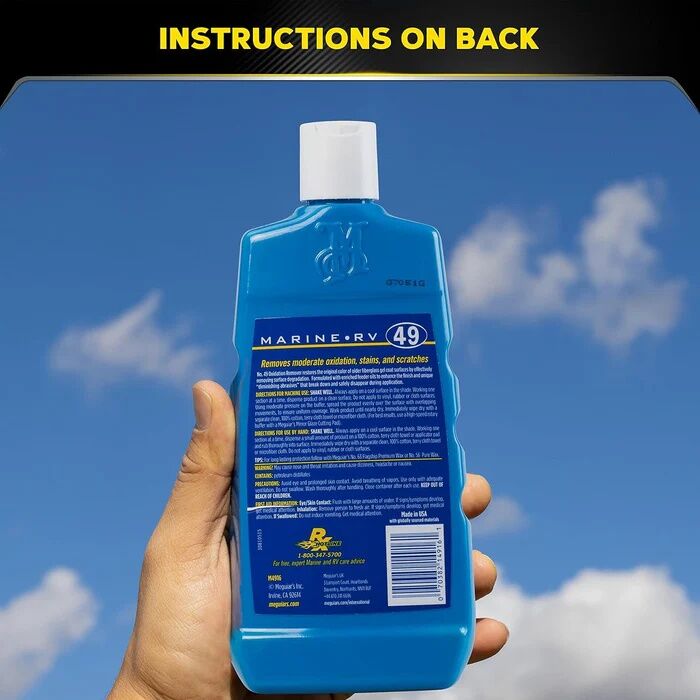 Meguiar's Marine/RV Heavy Duty Oxidation Remover, #49 - 16-Oz