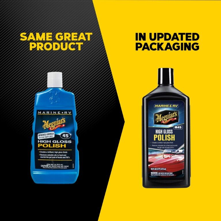 Meguiar's M56 Marine/RV Carnauba Blend Pure Wax, 16-Oz