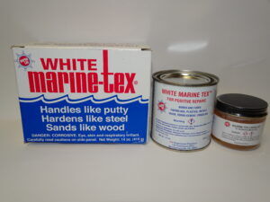 Marine-Tex White Epoxy Putty, 2-Oz