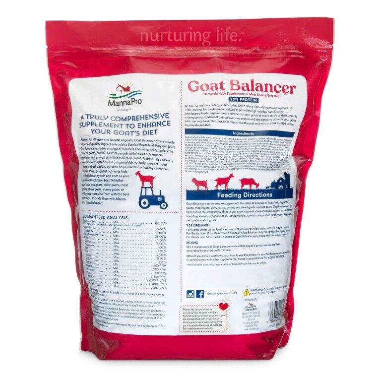 Manna Pro Goat Balancer, 10-Lb