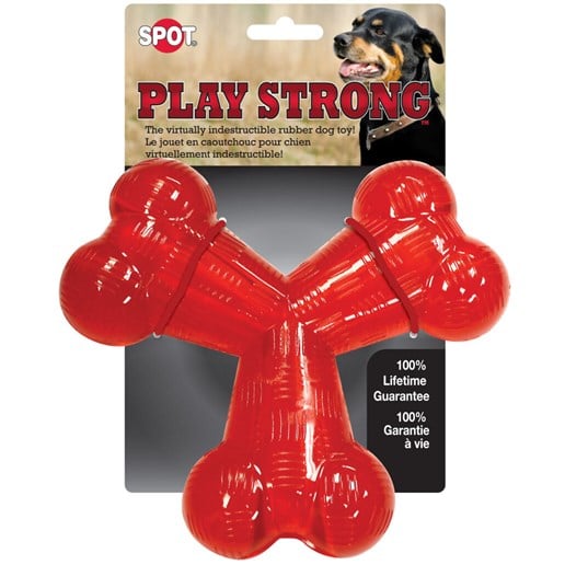 Play Strong Rubber “Y” Bone 6″