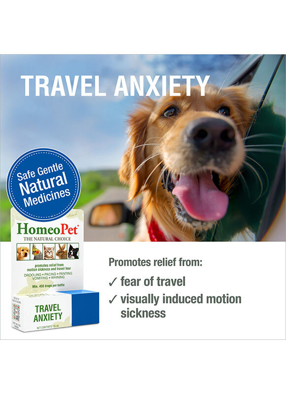 HomeoPet Travel Anxiety, 15-mL
