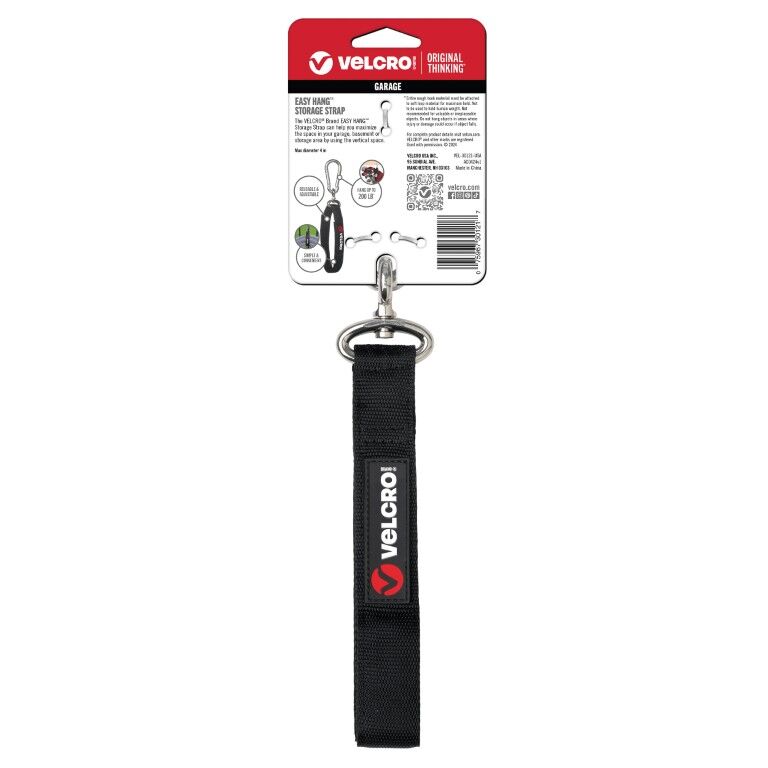Velcro Brand Easy Hang Storage Strap Medium, 24-In x 1-In, 200-Lb