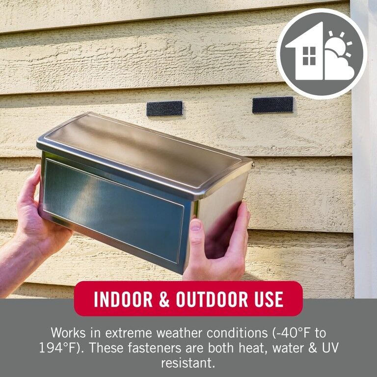 Velcro Extreme Lock Mounting Strips, 3-In x 1-In, 4-Pk