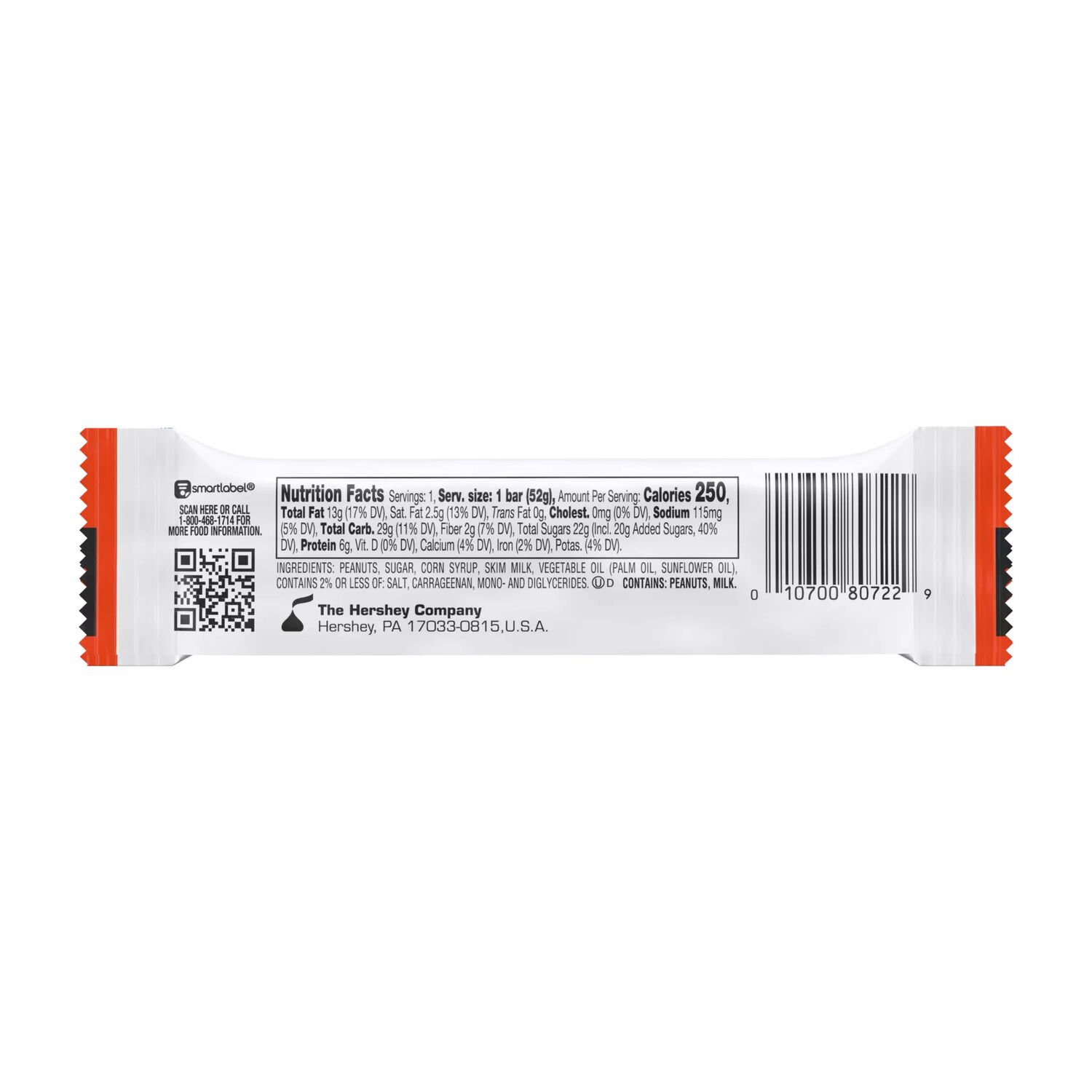 Payday Peanut and Carmel Candy Bar, 1.85-Oz