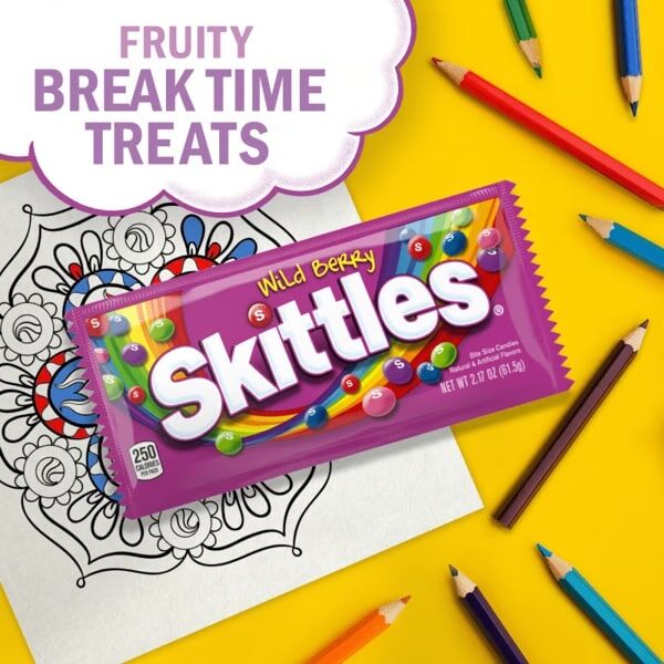 Skittles Wild Berry Candy, 2.17-Oz