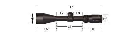 Vortex Iron Peak 4-12x44mm Riflescope