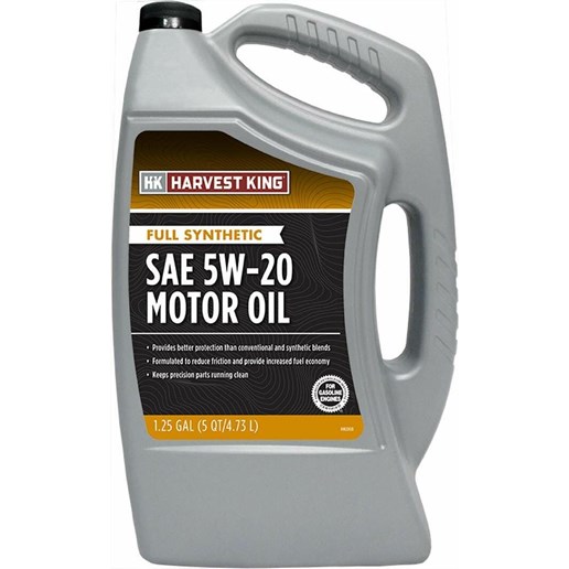 Harvest King 5 Quarts Full Synthetic SAE 5W-20 Motor Oil